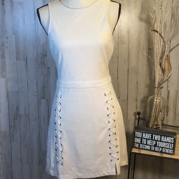 cupcakes & cashmere Dresses & Skirts - Cupcakes and cashmere suede like tank dress